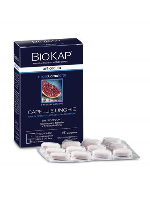 BioKap Anticaduta Miglio Uomo Integratore  con TRICOFOLTIL