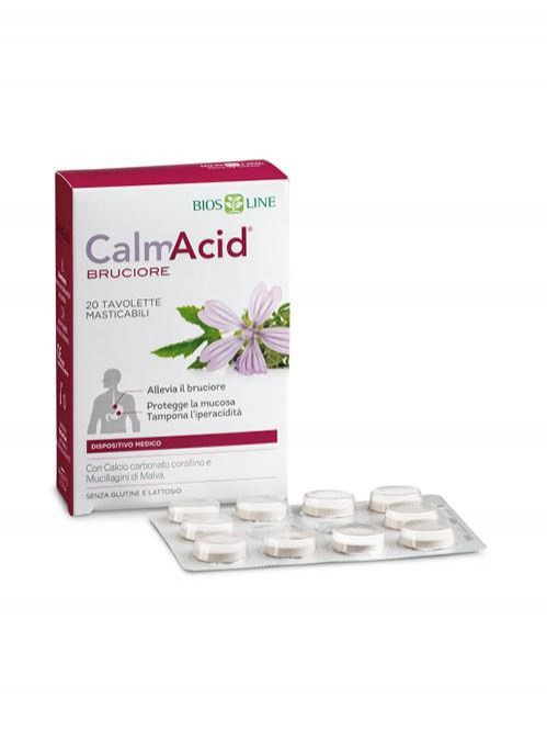 CalmAcid Bruciore  dispositivo medico CE 0426