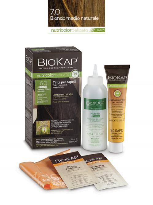BioKap Nutricolor Delicato Rapid  Tinta 7.0 Biondo medio naturale