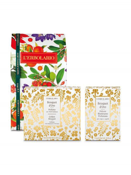 Confezione regalo Scintillante Bouquet d'Oro